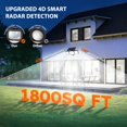 thumbnail image 4 of Foco solar WDTPro 3500LM con sensor de movimiento, paquete de 4, 4 of 8