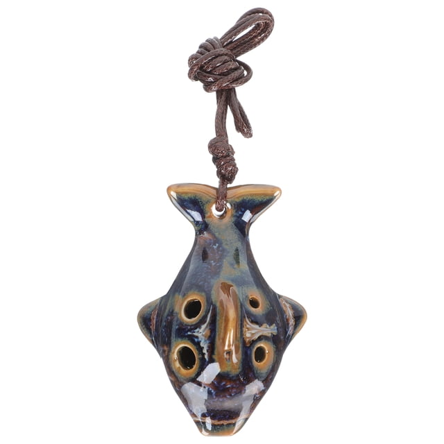 Ocarina, exquisito instrumento de viento para principiantes, ocarina de 6 agujeros, regalo para niños