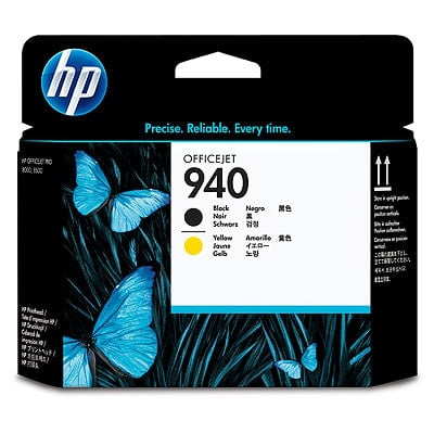 1 X Printhead - HP 940 Black and Yellow Original Printhead