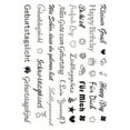 thumbnail image 4 of Birdeem Christmas Candle Snowman Water Sticker Theme Activity Mood Candle Decoration Ultra Light Water Sticker, 4 of 12