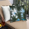 thumbnail image 1 of Ahgly Company Plants Palm Tree Coussin Extérieur, 18 Pouces par 18 Pouces, 1 of 6