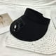 thumbnail image 4 of Sombrero para el sol con ventilador recargable por USB | Sombrero de verano transpirable de ala ancha con ventilador silencioso ajustable | Sombrero para correr, jardinería y exteriores que absorbe e, 4 of 5