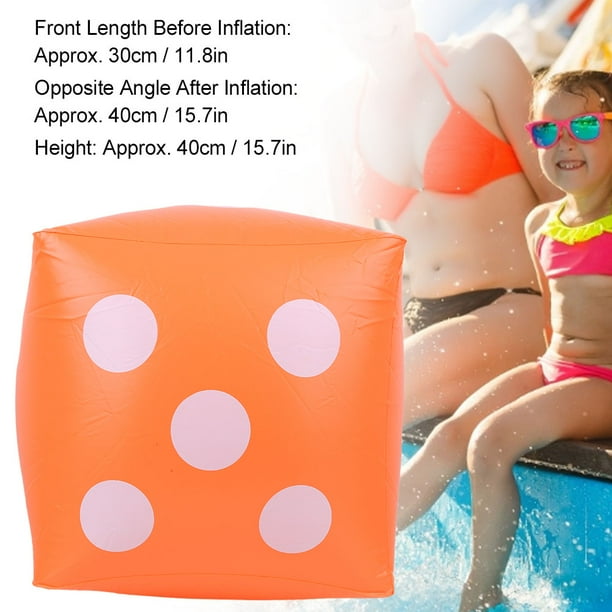 Juguete De Dados Inflables Gigantes, Gran Juguete De Dados Enormes Fiesta Club Actividades Juego De Accesorios Suministros De Juguetes Juego De Piscina Para Ni?os Juguete(rojo) EOTVIA NO | En Línea