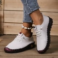 thumbnail image 5 of Women's shoes – Flexible Sole, Wide Width Flat Shoes for Casual Walking, Round Toe & Breathable, 5 of 7