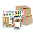 QR Smart Labels Scannable Labels for Storage and Organization (Color Coded, for iOS & Android