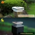thumbnail image 6 of Maggift Solar Post Easter Lights, Warm White Post Cap Lights, Easter Decorations for the Home, Great Easter Ideas and Easter 2025, Fits 4"x4", 5"x5" or 6"x6" Wooden Posts, 6 of 6