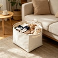 thumbnail image 6 of Rectangular Storage Basket,Washable Collapsible Canvas Organizer Bin with Sturdy Handles for Closet Bedroom Dormroom, 6 of 6