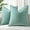 Aqua Haze, variant on decorUhome Couch Throw Pillow Covers 18x18 Set of 2, Decorative Soft Neutral Chenille Pillow Covers, Ultimate Gray