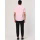 thumbnail image 4 of Lars Amadeus Camisa De Vestir Para Hombre, Ajuste Regular, Manga Corta, Con Botones, Para Baile De Graduación, Camisa Sólida Rosa L Unique Bargains Camisa, 4 of 5