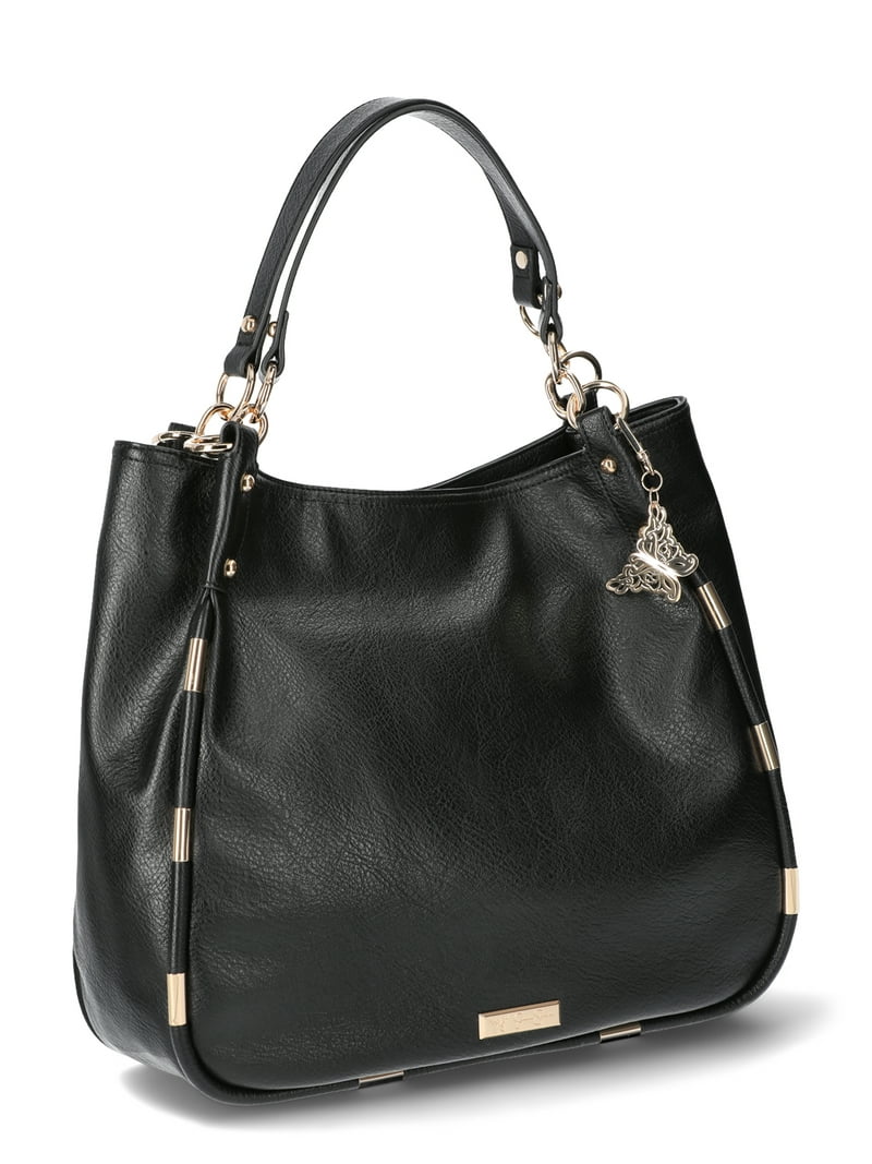 Jessica Simpson Women's Sadie Faux Leather 4 Poster Handbag