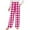 Hot Pink, variant on Odeerbi Kids Boys Girls Christmas Plaid Pajama Pants Elastic Waist Sleepwear Bottoms Children Quick Drying Sports Pants Outside Lantern Pants Kids Clothes Olive Green