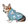 thumbnail image 7 of Disketp Rabbit And Balloon Dog Hoodie Dog Clothes with Hat, Pet Winter Clothes Warm Hoodies Coat for Small Dogs-X-Large, 7 of 7