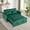 Dark Green, variant on Spaco 54 Inch Adjustable Backrest Sofa, Sofa Bed, Futon Sofa with Double Armrest and Pouch, Variable Bed, Silver Gray