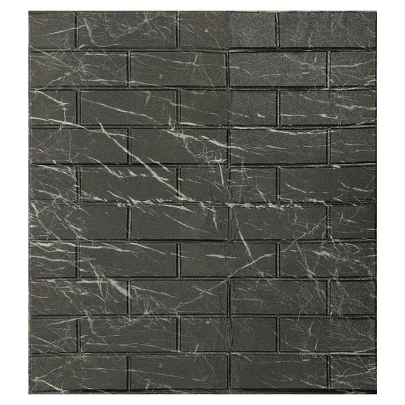 LOLIPPYY 1Pack Removable Wallpaper Brick for Living .7X27.6X0.2in