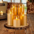 thumbnail image 2 of Juego de 5 velas LED sin llama de Homemory con temporizador remoto, 2 of 6