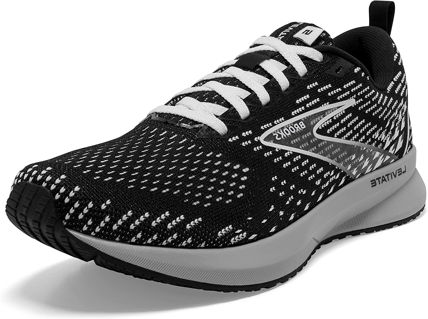 black neutral running shoes