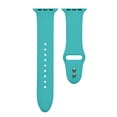 thumbnail image 3 of Posh Tech Calypso Teal Silicone Band with Pins for Apple Watch Series 1-7 - Size 38mm/40mm/41mm, 3 of 3