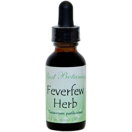 Best Botanicals Feverfew Herb Extract 1 oz.