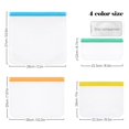 thumbnail image 3 of PENGXIANG Reusable Food Storage Bags  EXTRA THICK BPA FREE Reusable Freezer Bags, 3 of 6