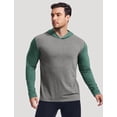 thumbnail image 3 of Pinspark Lightweight Pullover Hoodies for Men Long Sleeve Hoodie for Golf Gym Workout Athletic Sweatshirt, 3 of 6