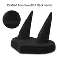 thumbnail image 4 of Black Velvet Finger Ring Jewelry Display Stand Showcase Organizer, Elegant Display Rings Holder with Soft Velvet, for Home or Trade Show with Beautiful Makeup Table, 4 of 7
