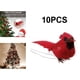 thumbnail image 5 of Billuyoard 10pcs Artificial Red Cardinal Birds for Home Garden Decor Centerpieces Kits de decoración para fiestas cardenales rojos 9x4cm, 5 of 6