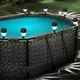 thumbnail image 1 of Solar-Powered Led Lights, Motion-Sensor Garden Lights With Ip68 Waterproof Rating, for Pool and Pond, White, 1 of 6