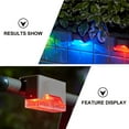 thumbnail image 5 of GETAJGHSD 4 Sets Outdoor Solar Lighting Solar Wall Lamp LED Waterproof, 5 of 6