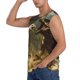thumbnail image 3 of Fotbe Dinosaur Bald Eagle Men's Camiseta sin Mangas Estampada para Hombres, Playera Casual para Gimnasio, Entrenamiento, Playa-3X-Large, 3 of 7