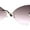 Gold Brown Pink, variant on Womens Die Cut Butterfly Shape Rimless Funky Party Sunglasses Gold Brown Pink