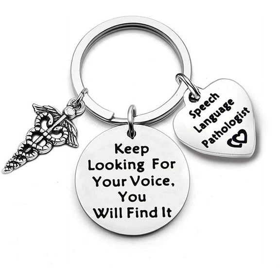 Zuo Bao Speech Language Pathologist Gift SLP Jewelry Graduation Gift for Speech Therapist Appreciation Gift