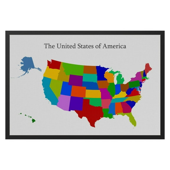 24" x 48" USA Map Baseplate