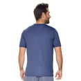 thumbnail image 3 of Expert Brand USA-Made Men's Athletic Heather Crewneck T-Shirt, Dark Heather Navy, XL, 3 of 5