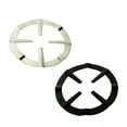thumbnail image 2 of 2pcs Moka Pot Stove Stand Coffee Pot Holder Gas Range Support Ring Burner Grate Gas Hob Rack (Black and Silver), 2 of 8