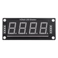 thumbnail image 1 of Placa LED 0 56 Pulgadas Controlador TM1637 Multicolores 4 Dígitos para () Verde, 1 of 9