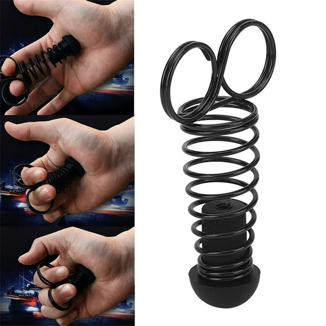 HaoXun Finger Spring Trainer - Manual Hand Exercise Tool for Finger Strength and Dexterity Enhancement, Portable and Durable for Musicians and Athletes