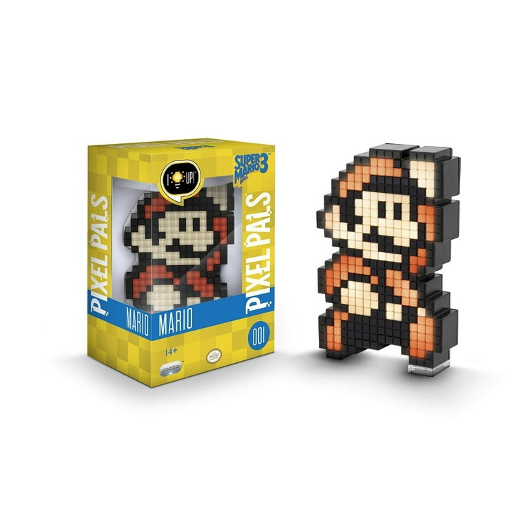 PDP Pixel Pals Nintendo Super Mario Bros 3 Mario Collectible PDP Pixel Pals Nintendo Super Mario Bros 3 Mario Collectible