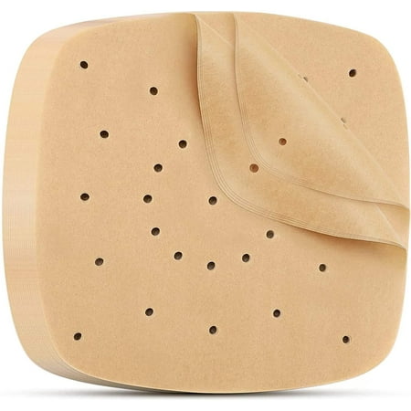 

Air Fryer Parchment Paper 200pcs Air Fryer Liners Non-Stick Air Fryer Disposable Liners Square Perforated Parchment Paper Liners for Baking Cookies Cooking Air Fryer Oven
