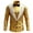 D-Gold, variant on Mens T-Shirts Valentine's Day Print Blouses Long Sleeve Button Lapel Casual Tops for Man