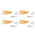 thumbnail image 3 of Fishing Rotating Sequin, Rubber Beard Wobbler Spinnerbait With Fishhook For Offshore Angling Gold, 3 of 8