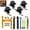 28IN1, variant on Repair Kit for Nintendo Switch Joy-Con - Replacement 3D Analog Joystick, Slide Rail Fix, Tool Set (Various Sizes)