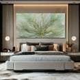 thumbnail image 5 of Gold Line Canvas Painting Abstract Framed Wall Art 29"x58" Large Pictures for Living Room Modern Home Decor Kitchen Artwork for Wall, 5 of 8