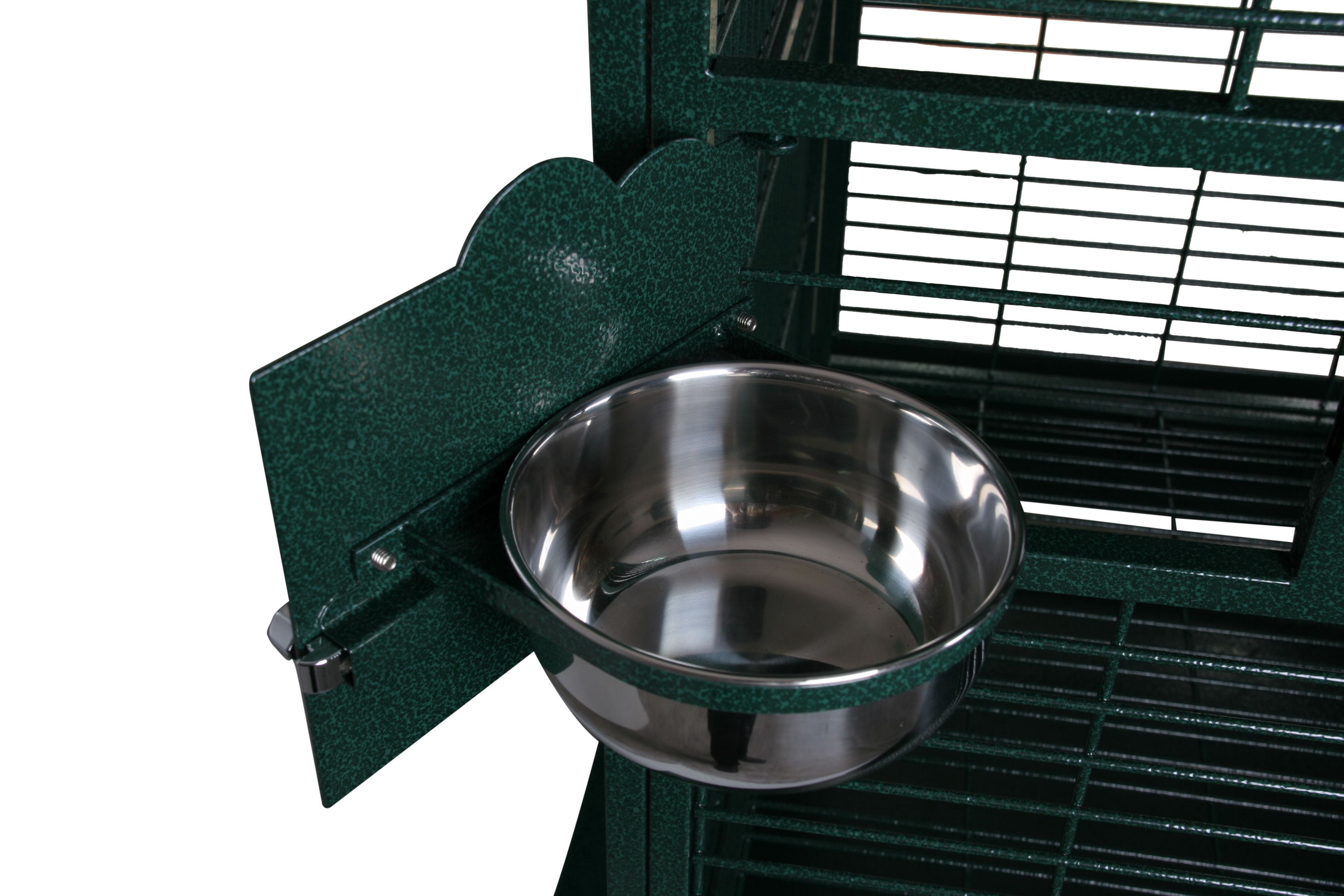A&E Cage 8003628 Green Play Top Bird Cage with 1" Bar Spacing, 36" x 28"