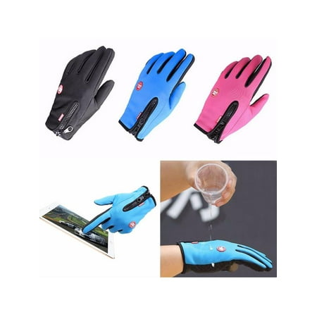 Winter Windproof Waterproof Thermal Warm Touch Screen Gloves Mittens Fleece Snowboard Skiing Riding Cycling Bike Sports