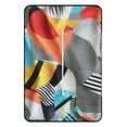 thumbnail image 3 of Color Wave Point Geometry Picnic Blanket Waterproof Outdoor Beach Blanket Hand-held Pad Suitable for Travel, Camping, Beach, Family Gatherings, 3 of 8