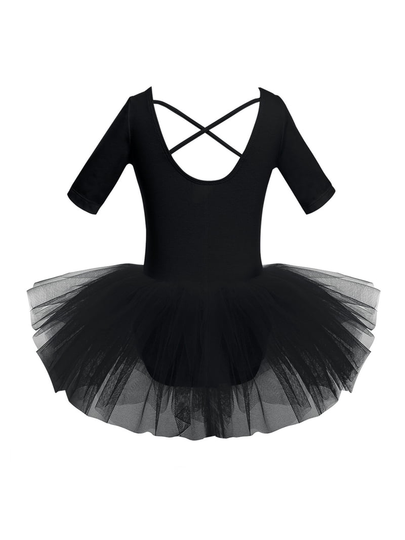 short black tutu dress Bloch Girls Cap Sleeve Tutu Dress Leotard main image 1