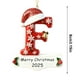 thumbnail image 3 of Adornos de letras para árbol de Navidad | Colgantes con el alfabeto | Set de 26 piezas para decoración navideña DIY | Adornos colgantes de acrílico para el hogar, la oficina y la escuela, 3 of 9