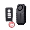 thumbnail image 2 of Alarma de control remoto para vehículo eléctrico de bicicleta Alarma antirrobo de inducción inalámbrica Alarma de vibración de gran volumen negra, 2 of 5