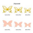 thumbnail image 2 of Leutsin 24 Pieces Of 3D Metal Texture Double-layer Butterfly Wall Stickers, 2 of 2