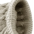 thumbnail image 7 of Xingjin Small Dog Sweater Knitwear Turtleneck Warm Pet Sweater for Small Dogs, Cat Chihuahua Autumn Winter Pullover Knitwear Clothes for Small Medium Pets,Beige L, 7 of 7